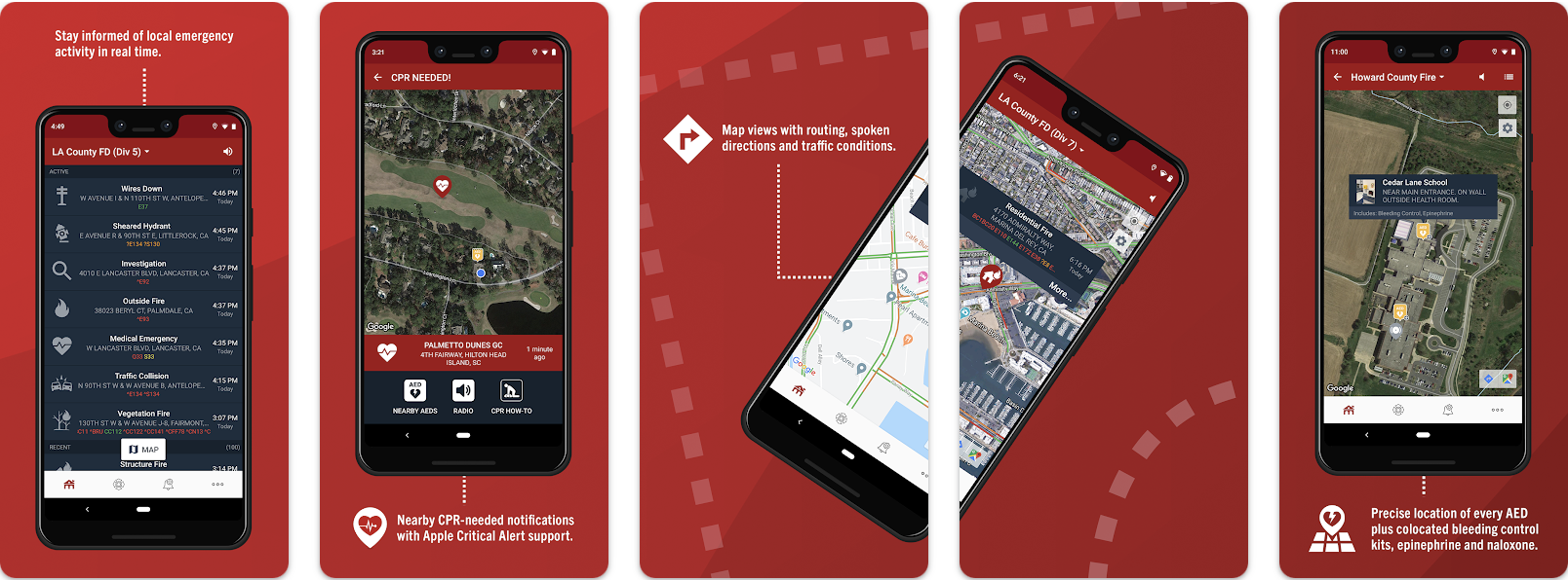 PulsePoint Respond - Life-saving iOS app alerting CPR-trained citizens to nearby cardiac emergencies with AED locations
